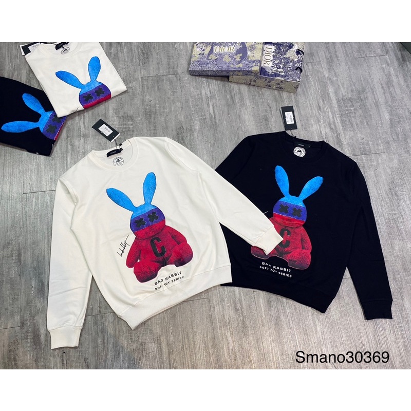 Áo Nỉ Nam Nữ Dài Tay In Hình Chó Doggy - Áo Nỉ Moschino Nam | BigBuy360 - bigbuy360.vn