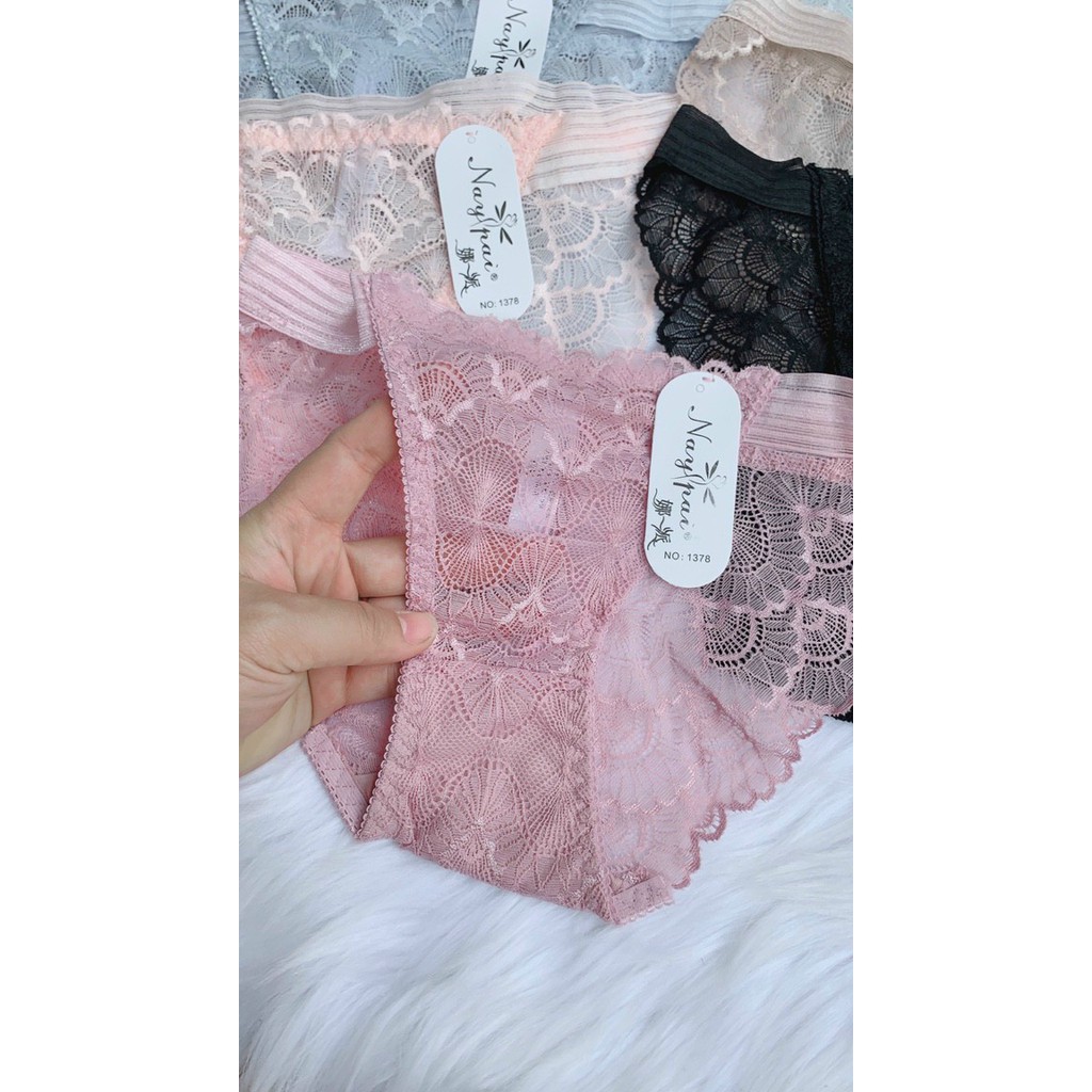 1 chiếc quần lót ren nữ - lưng dây sexy cao cấp (freesize 40-55kg) - quần sịp nữ sexy - HIN Fashion N13-1