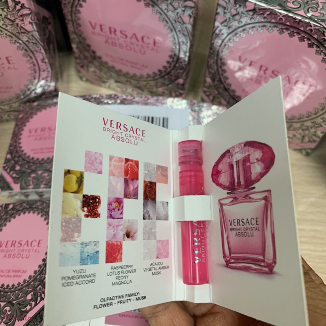 Nước hoa nữ vials versace absolu edp 1ml