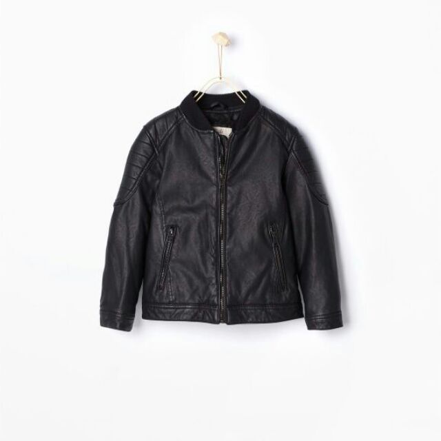 Áo zara boy Biker Jacket đang on web