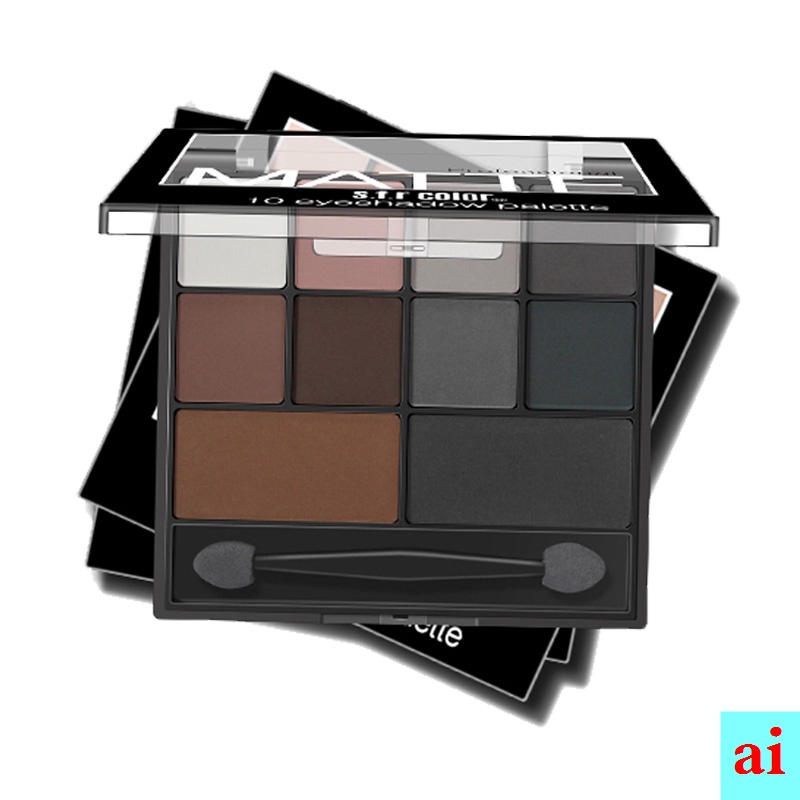 Bảng Phấn Mắt Bốn Màu Lì Tông Nâu/Cà Phê Dành Cho Nam Mới Bắt Đầu Zhu