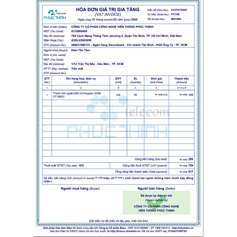 USB Kingston DT100G3 32GB /3.0 Bảo Hành 12 Tháng