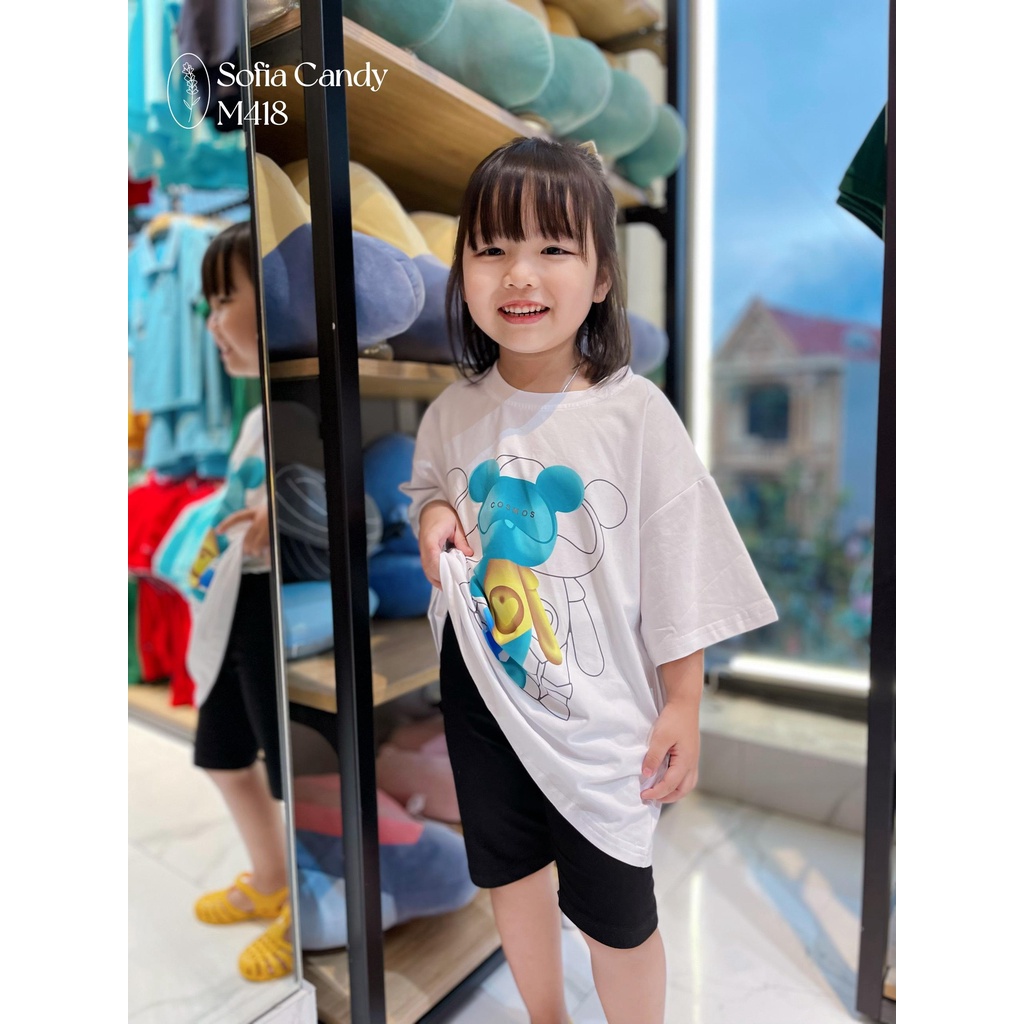 Quần legging lửng bé gái chất tốt 5 màu dễ mặc dễ phối đồ Shushibaby