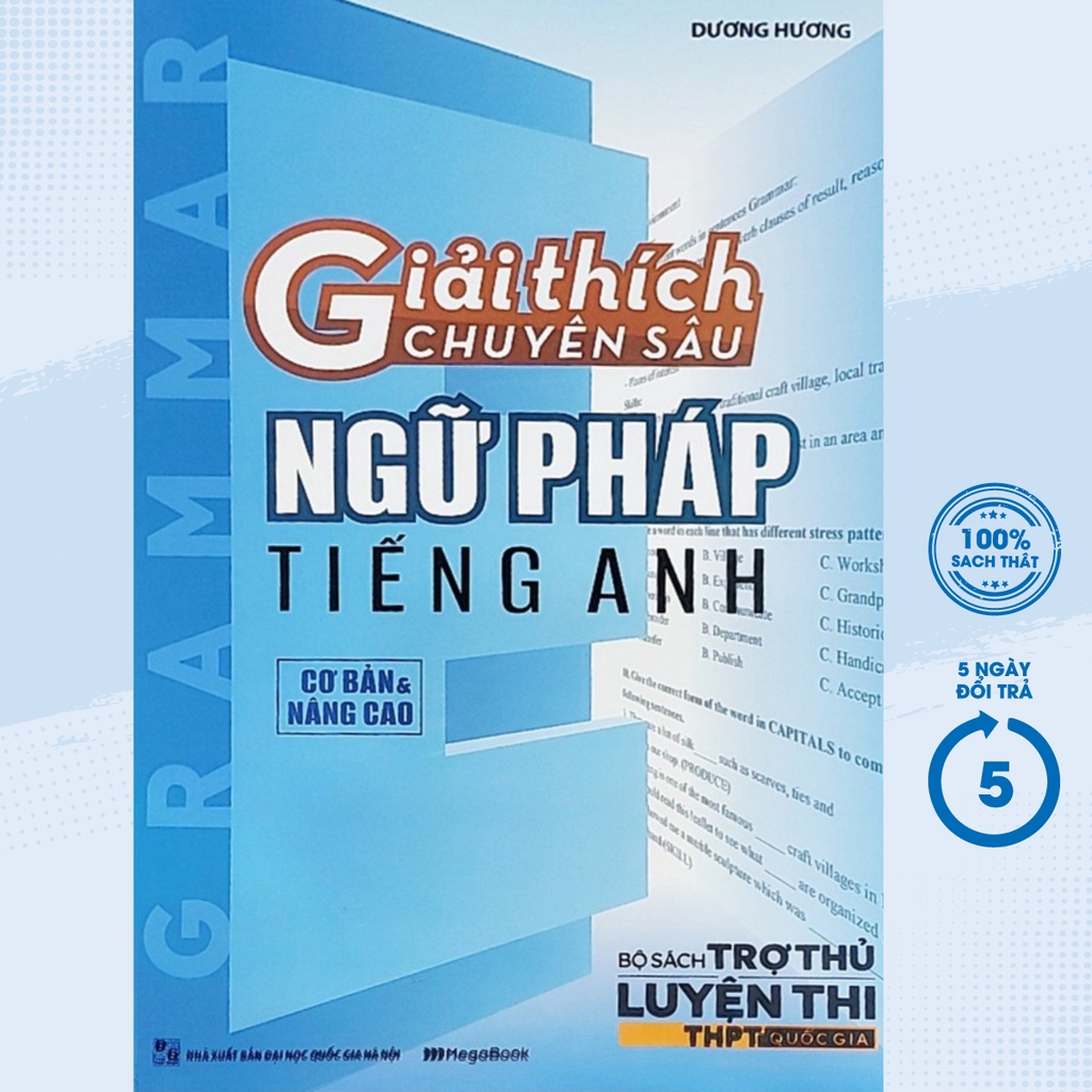 Sách - Giải Thích Chuyên Sâu - Ngữ Pháp Tiếng Anh (Cơ Bản Và Nâng Cao) - MEGA