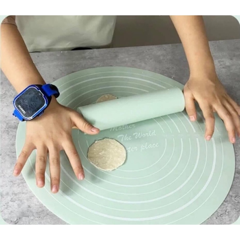 Thảm silicon - Thanh cán bột