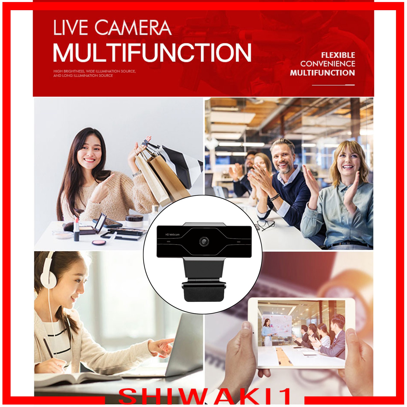 Webcam Hd Shiwaki1 Chuyên Dụng Cho Máy Tính