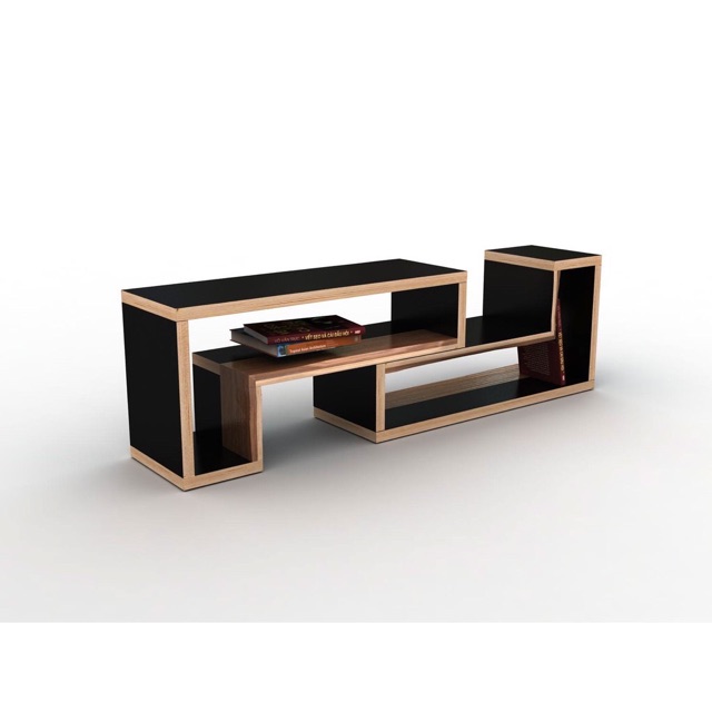 Bộ 2 kệ gỗ để đồ đa năng mua một được nhiều kiểu