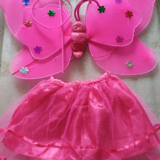 Combo 10 bộ cánh bướm  váy có đèn