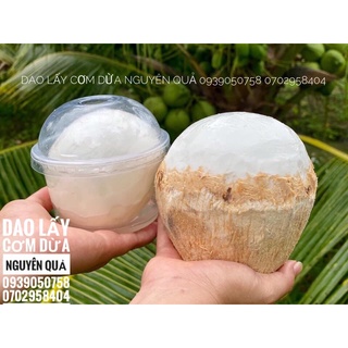 (Ảnh thật) Dao lấy cơm dừa, cùi dừa loại tốt