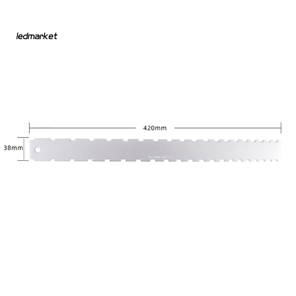Thước Đo Cạnh Thẳng Chuyên Dụng Cho Phím Đàn Guitar