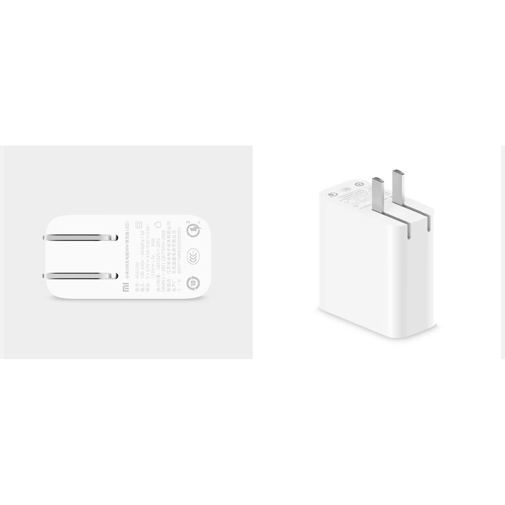 [CAM KẾT CHÍNH HÃNG] Củ sạc nhanh XIAOMI 2 cổng USB 36W