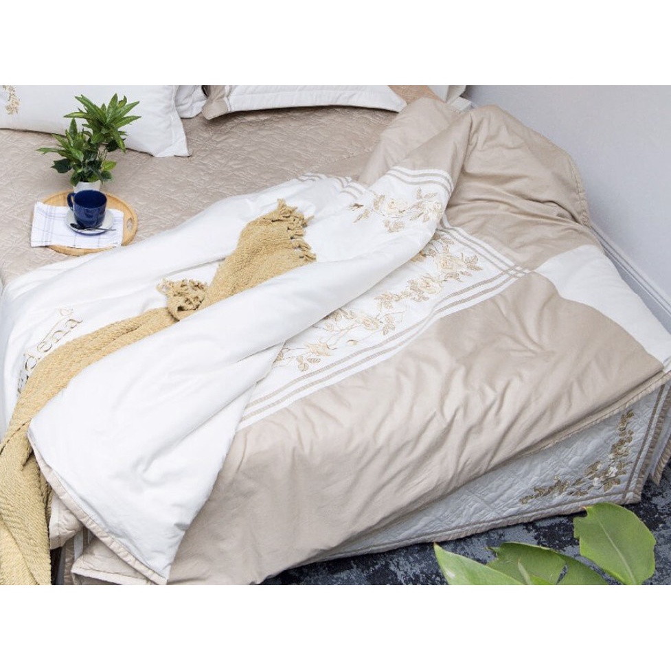 Chăn Hè, Mền Hè  200xx220cm Solid Edena Mền Mượt - Thoáng Mát - Cao Cấp - Chính Hãng in MayBedding