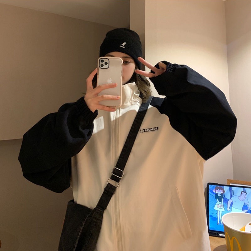 Áo Khoác Thể Thao Phong Cách Hàn Quốc M5584-Violet