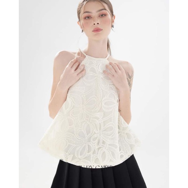 ❤❤Áo ren cổ yếm new sang hết nấc🌸🌸