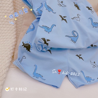 Cặp khủng long xanh bé trai