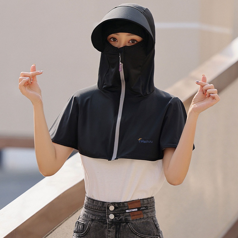 Mũ Chống Nắng Toàn Bộ Khuôn Mặt Bảo Vệ Toàn Diện Chống Nắng Chống Bụi Cho Hoạt Động Ngoài Trời