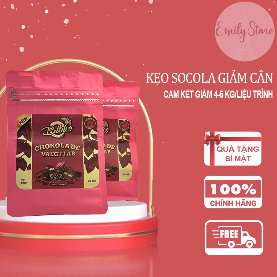 Kẹo socola giảm cân Chokolade Vaegttab Đan Mạch giảm béo detox an toàn chính hãng