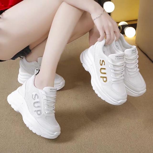 [ THANH LÍ HÀNG BỊ LỖI, BỊ Ố VÀNG  ] GIÀY ĐỘN ĐẾ CHỮ SUP | BigBuy360 - bigbuy360.vn