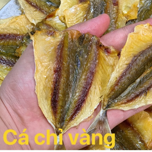 500g - Cá Khô Chỉ Vàng Rút Xương Tẩm Gia Vị Mềm Ngọt Dễ Ăn Phù Hợp Với Mọi Người ( SN-CV)