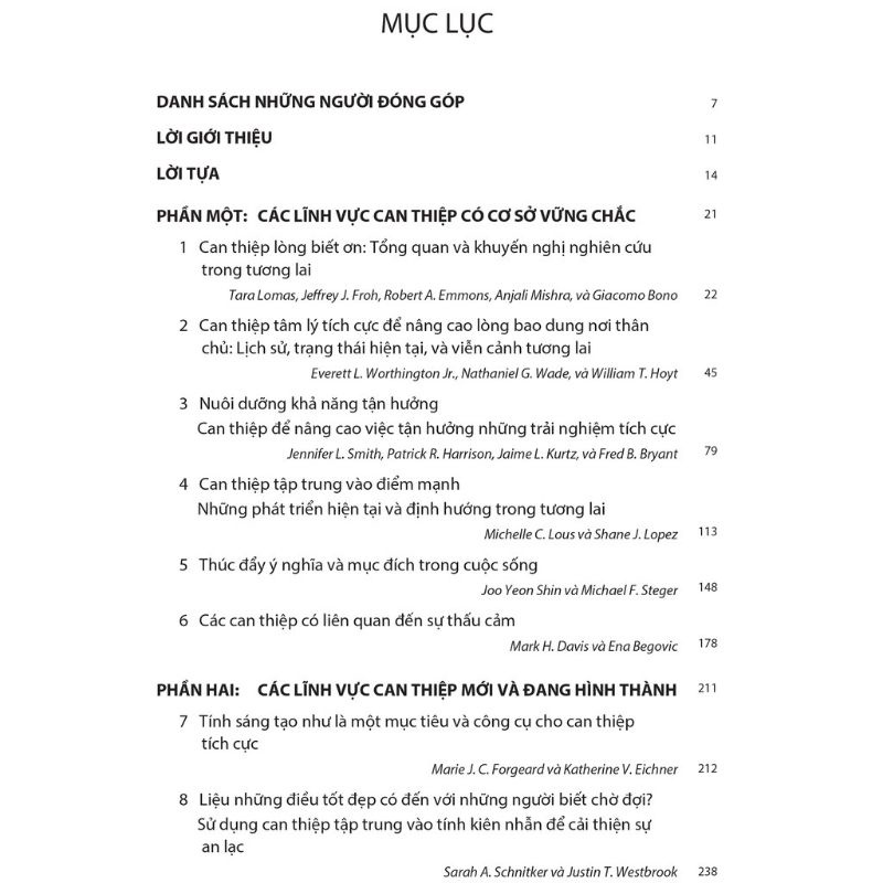 Sách - Tâm Lý Học Tích Cực - Acacia C. Parks và Stephen M. Schueller