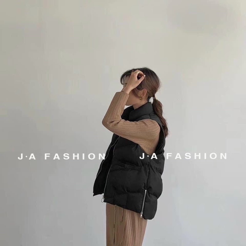 Áo phao gile khoá sườn quảng châu | BigBuy360 - bigbuy360.vn