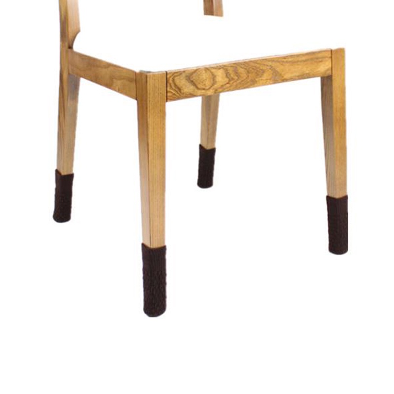 Bộ 4 Vỏ Bọc Chân Ghế Dệt Kim Chống Trượt Giảm Tiếng Ồn Tiện Dụng