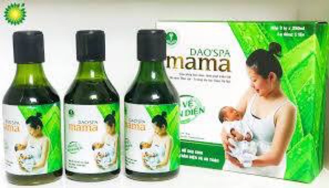 Tắm thảo dược DaoSpa mama 3 lọ/hộp ( Cam kết hàng chính hãng)