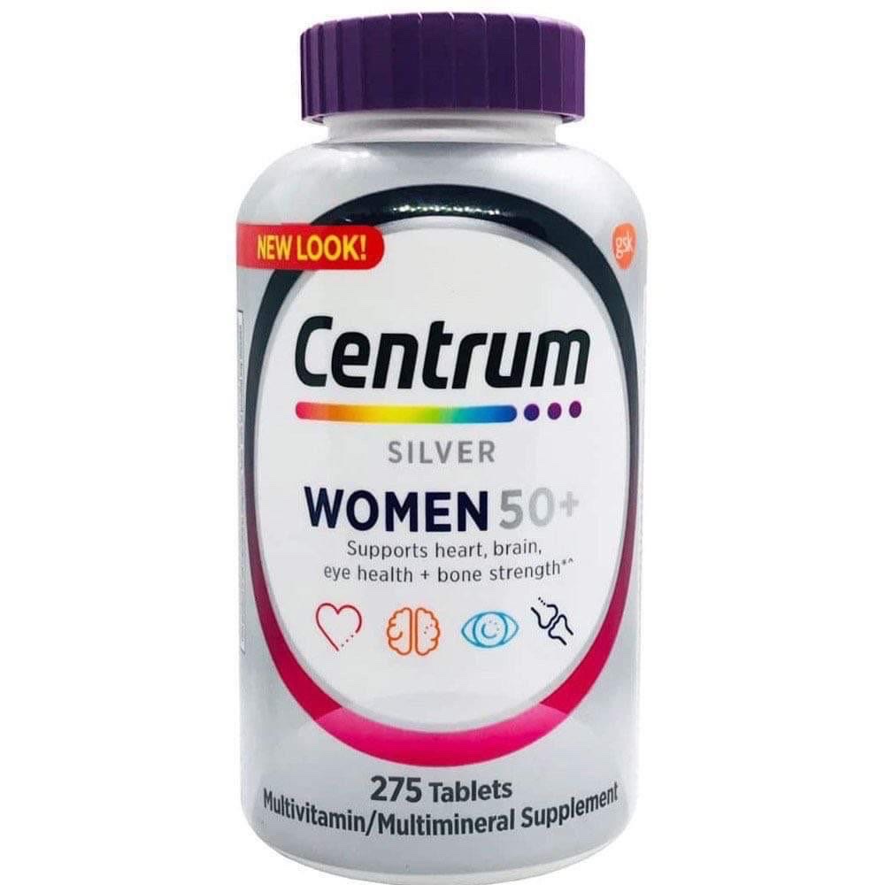 CENTRUM SILVER 50+ VIÊN UỐNG TỔNG HỢP VITAMIN CHO NAM & NỮ TRÊN 50 TUỔI