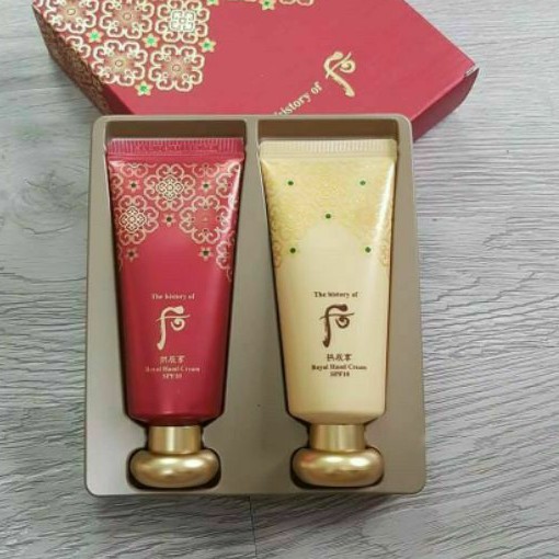 Tách set kem dưỡng da tay Whoo tuýp 60ml