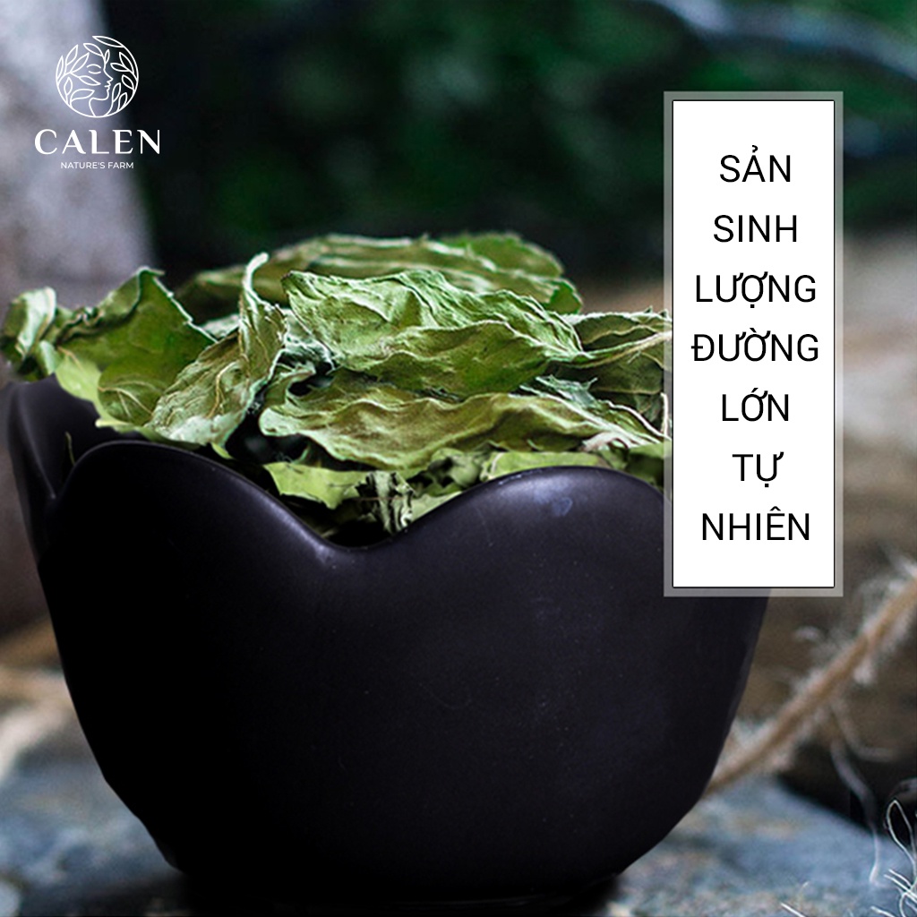 Trà Cỏ Ngọt Sấy Khô Tự Nhiên Loại Đẹp Nguyên Lá Không Vụn thanh nhiệt, detox cơ thể Calen