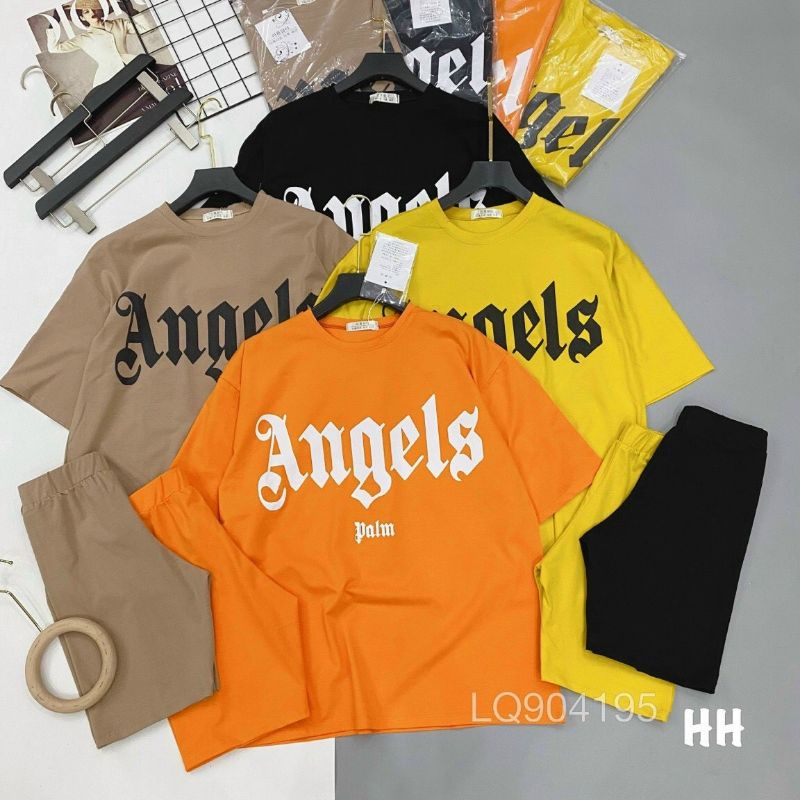Set Ngố &quot;Bigsize&quot; ANGLES Chất Cotton Cao Cấp