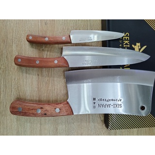 Bộ dao cán gỗ Seki
