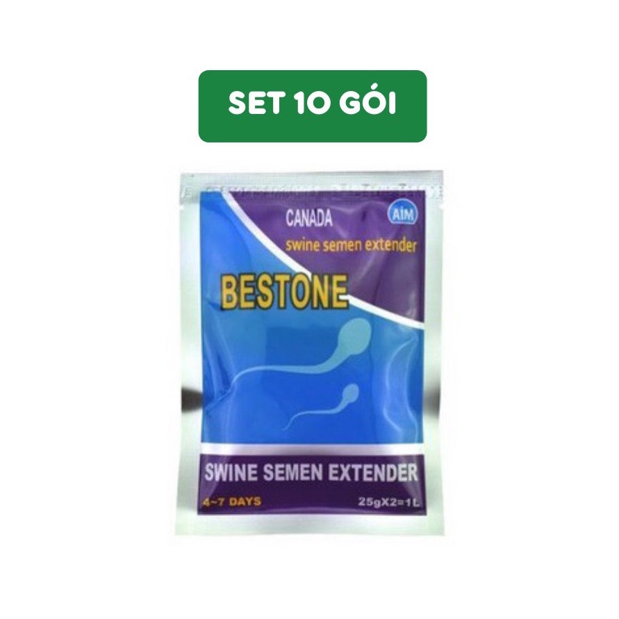 Môi Trường Pha Tinh BESTONE 10 Gói (Canada)