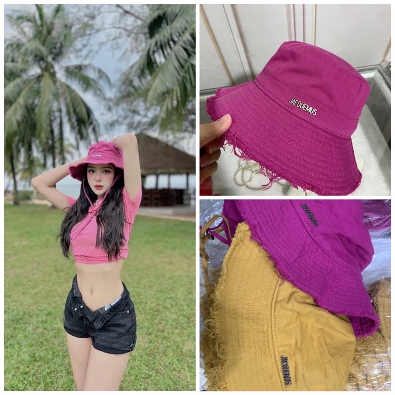 NÓN BUCKET VÀNH JACUEMUS HÓT HÍT Hàng Có Sẵn Đủ Màu