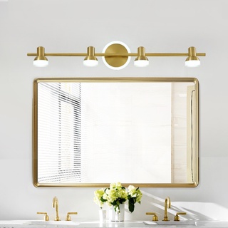 Đèn soi tranh, đèn gương bóng vàng kim hiện đại, sang trọng trang trí phòng tranh, phòng khách (Bảo hành 2 năm)