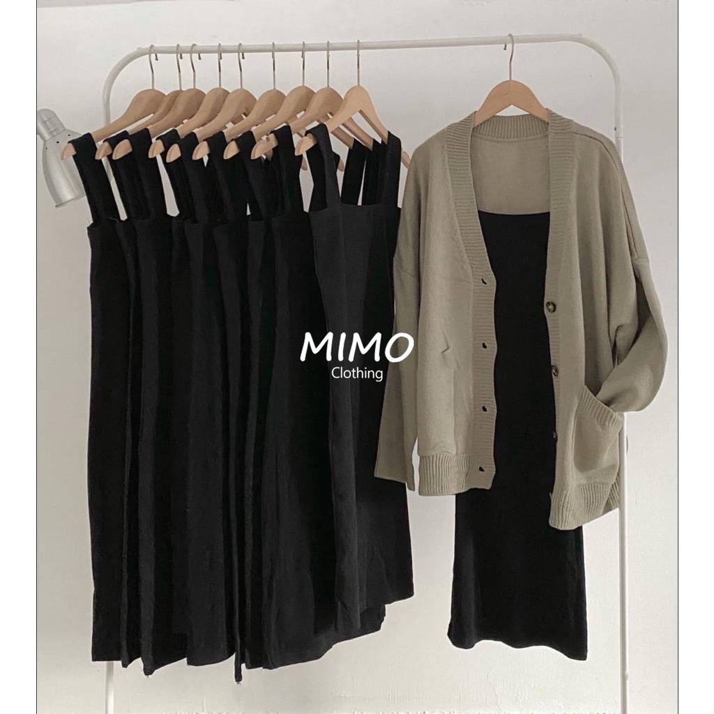 [ẢNH THẬT] VÁY BODY ZIP 2 DÂY BẢN TO, VÁY ÔM THUN COTTON DÀY CHE DÁNG CHUẨN | BigBuy360 - bigbuy360.vn