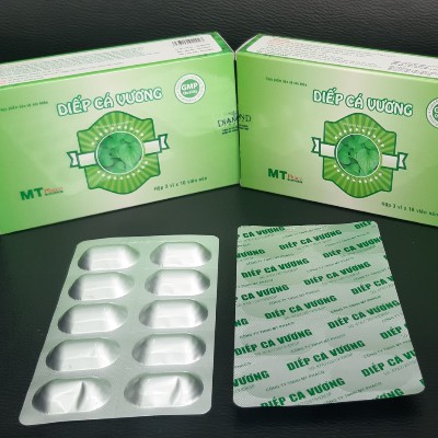 Diếp Cá Vương Hộp 30 Viên Giúp Nhuận Tràng Hỗ Trợ Giảm Các Triệu Chứng Của Trĩ