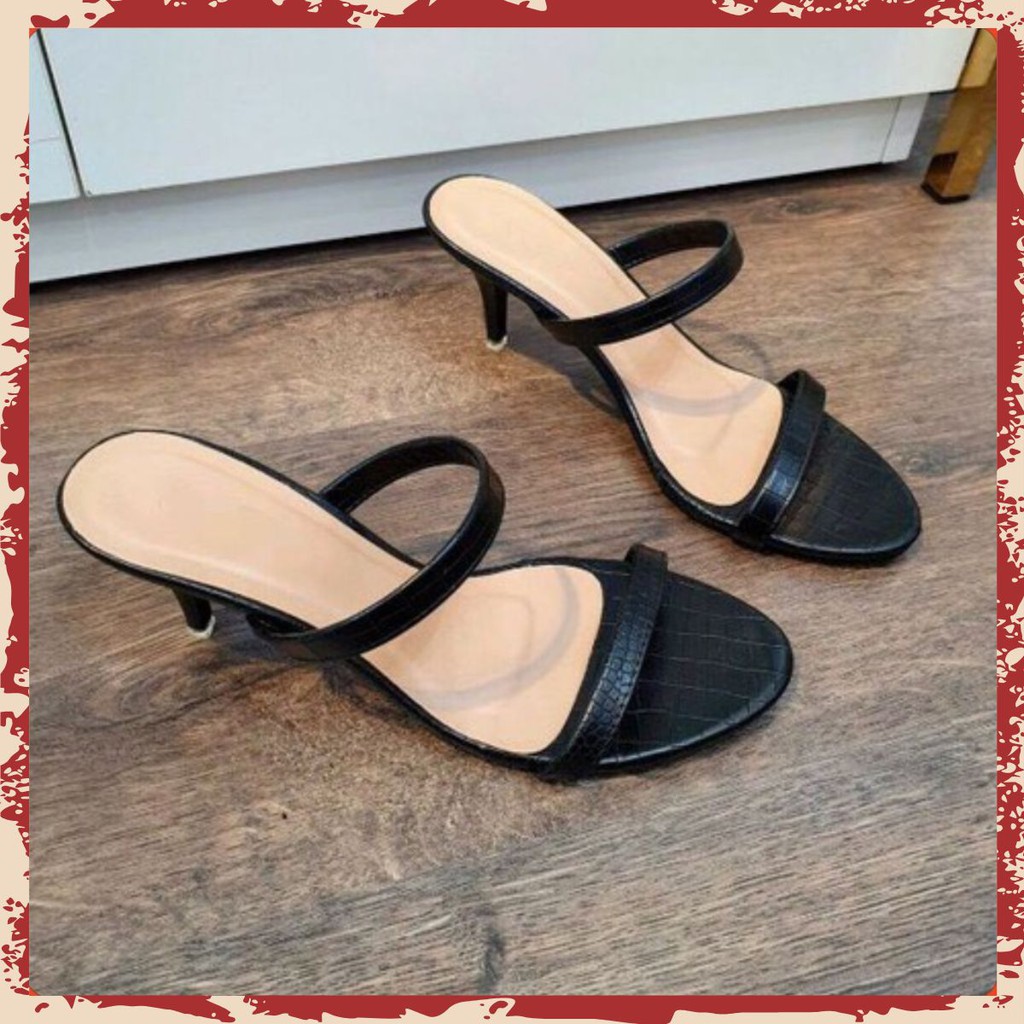 Guốc Nữ 5CM Đẹp Sang Mã G6