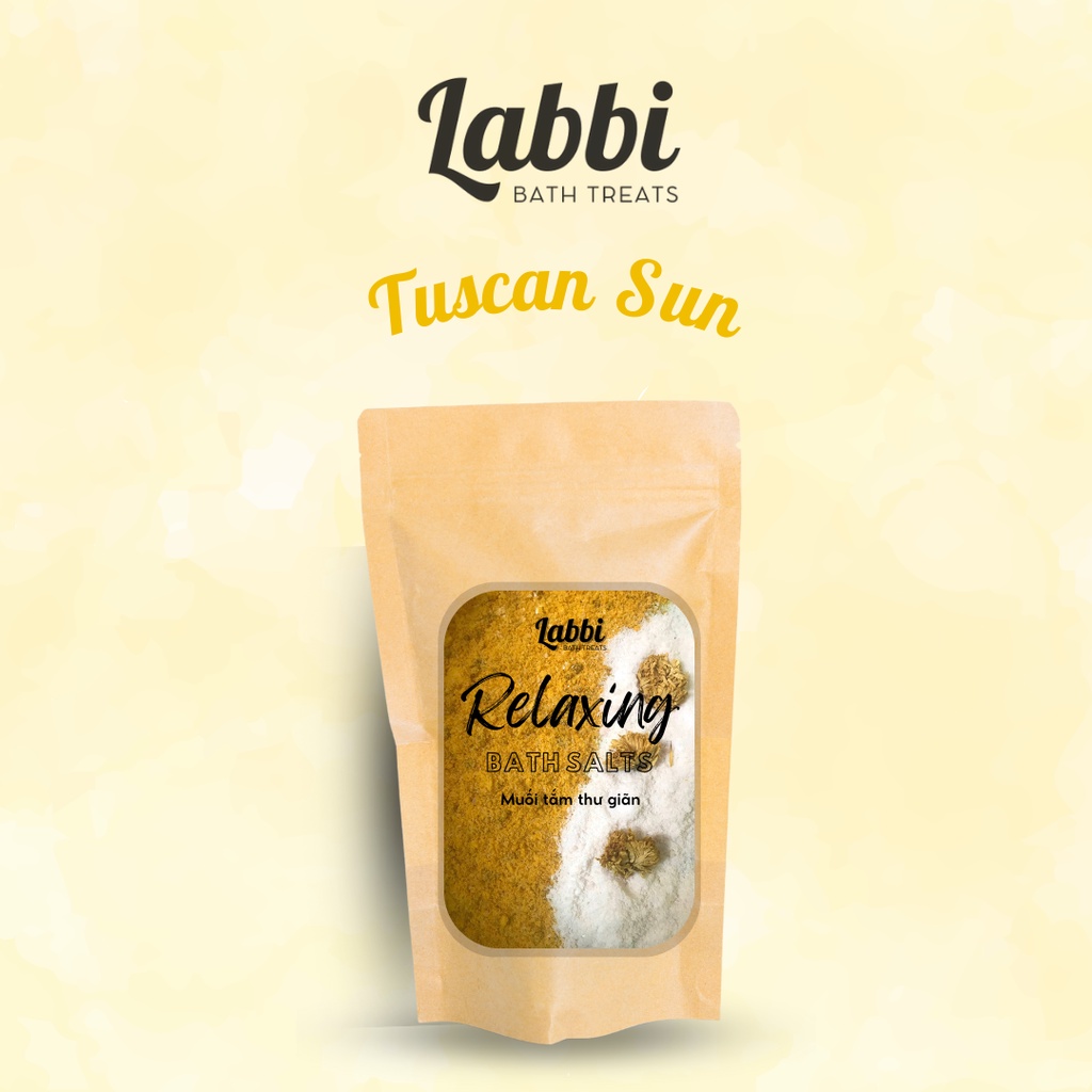 TUSCAN SUN [Labbi] Relaxing Bath Salt / Muối thư giãn dưỡng da