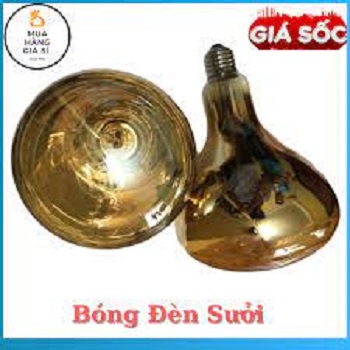 Bóng đèn sưởi nhà tắm công suất lớn 275w sấy quần áo, giữ ấm cho gia súc