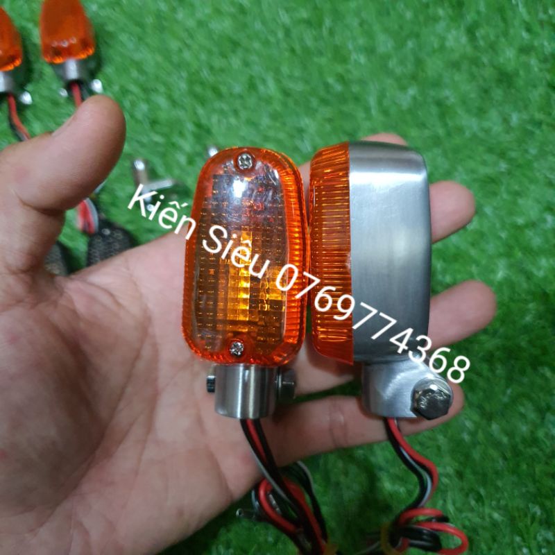 2 cái Xi nhan kiểu TaKeGaWa phù hợp GD110, Husky125, CG125, YB125, Caferacer, CB400