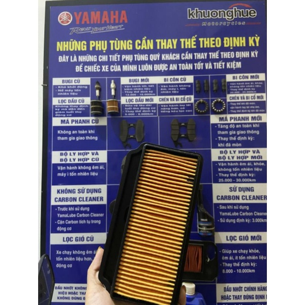 Lọc gió SIRIUS, JUPITER chính hãng Yamaha