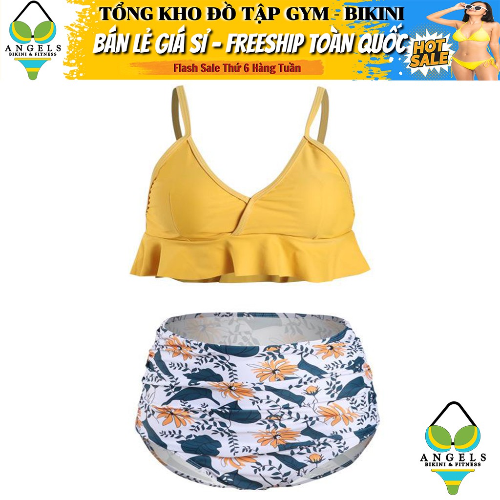 Bikini Bộ Đồ Bơi Hai Mảnh Cạp Cao Hàng Nhập Cao Cấp [ Giá Sỉ ] | BigBuy360 - bigbuy360.vn