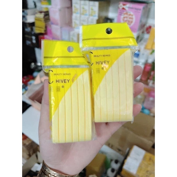 Bông nở rửa mặt . Túi 12cái