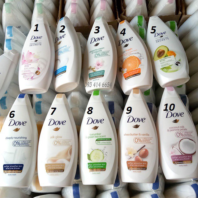 Sữa tắm Dove Go Fresh Đức 500ml