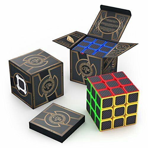 Đồ chơi khối rubik 3x3x3 làm bằng sợi carbon