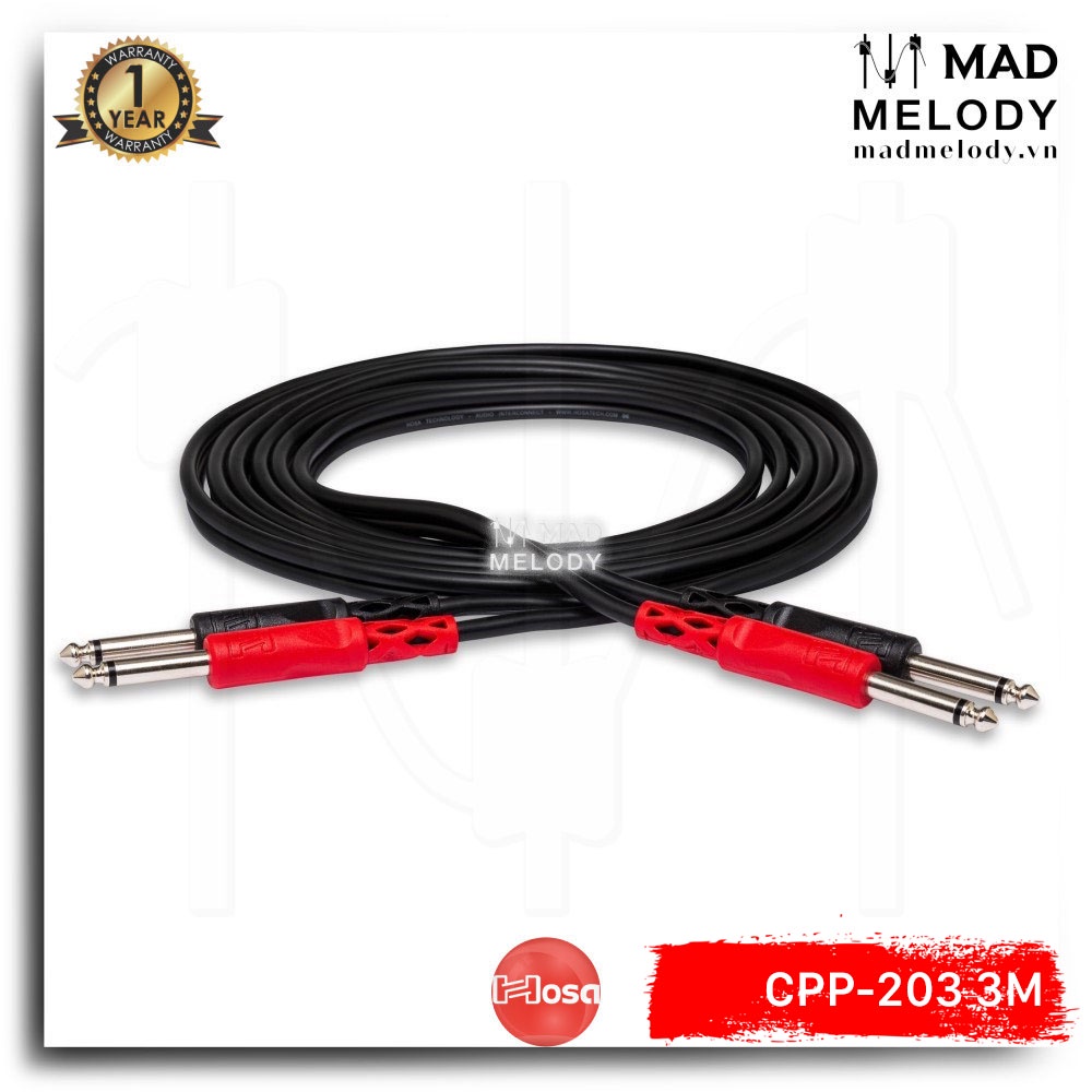 Hosa Stereo Interconnect CPP-203