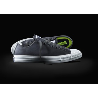 Giày chuck 2 allstar classic cổ thấp nữ xám nhạt