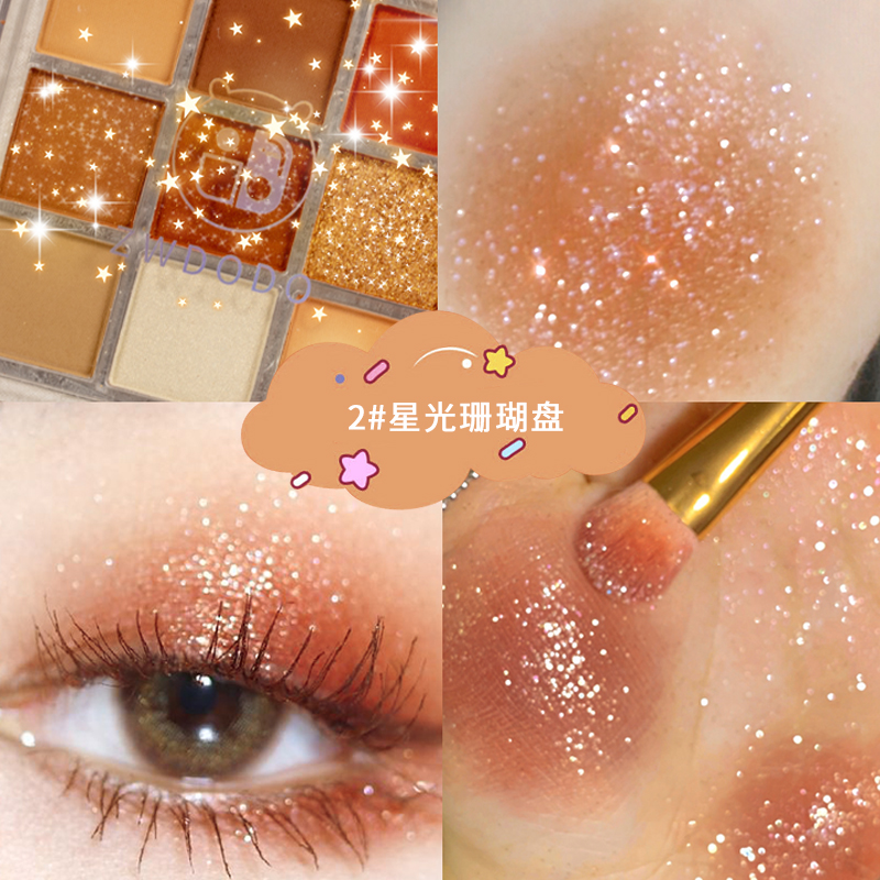 [Hàng mới về] Bảng phấn mắt ZWDODO 7/ 9 màu sắc ánh ngọc trai kết hợp siêu sáng mẫu 2021  Nội Địa Trung | BigBuy360 - bigbuy360.vn