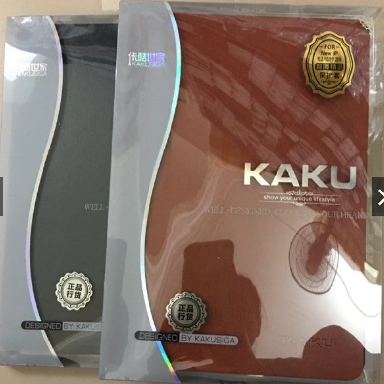 Bao Da Kaku iPad Air 1 2 3 4 Gen 10 5 6 7 8 9 10.2 iPad 2 3 4 Pro 9.7 10.5 10.9 Pro 11 2020 2021 mặt da trơn